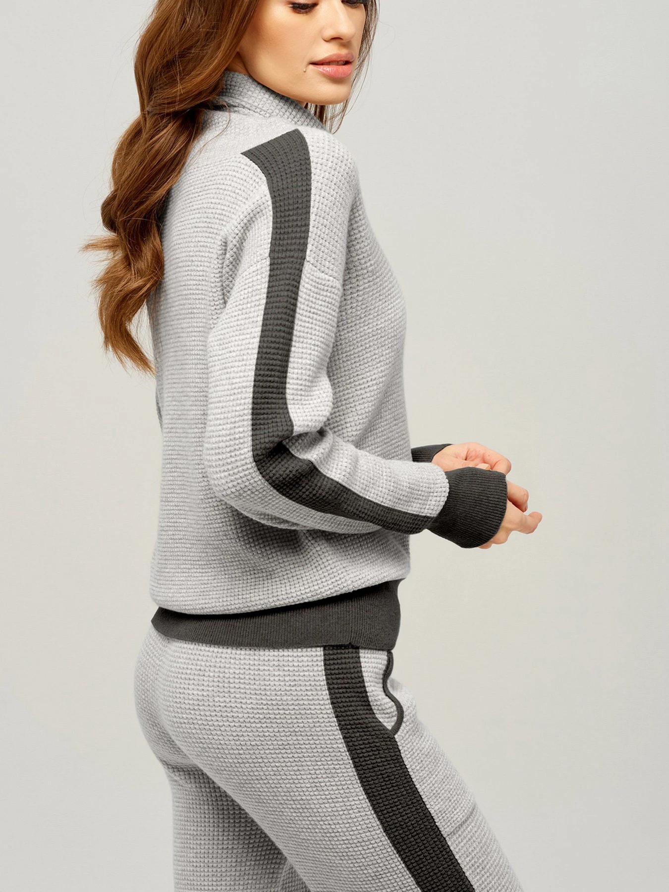 Свитры и кардиганы Marc & Andre модель W21-00CH817-gray Свитры и кардиганы Marc & Andre модель W21-00CH817-gray Фото