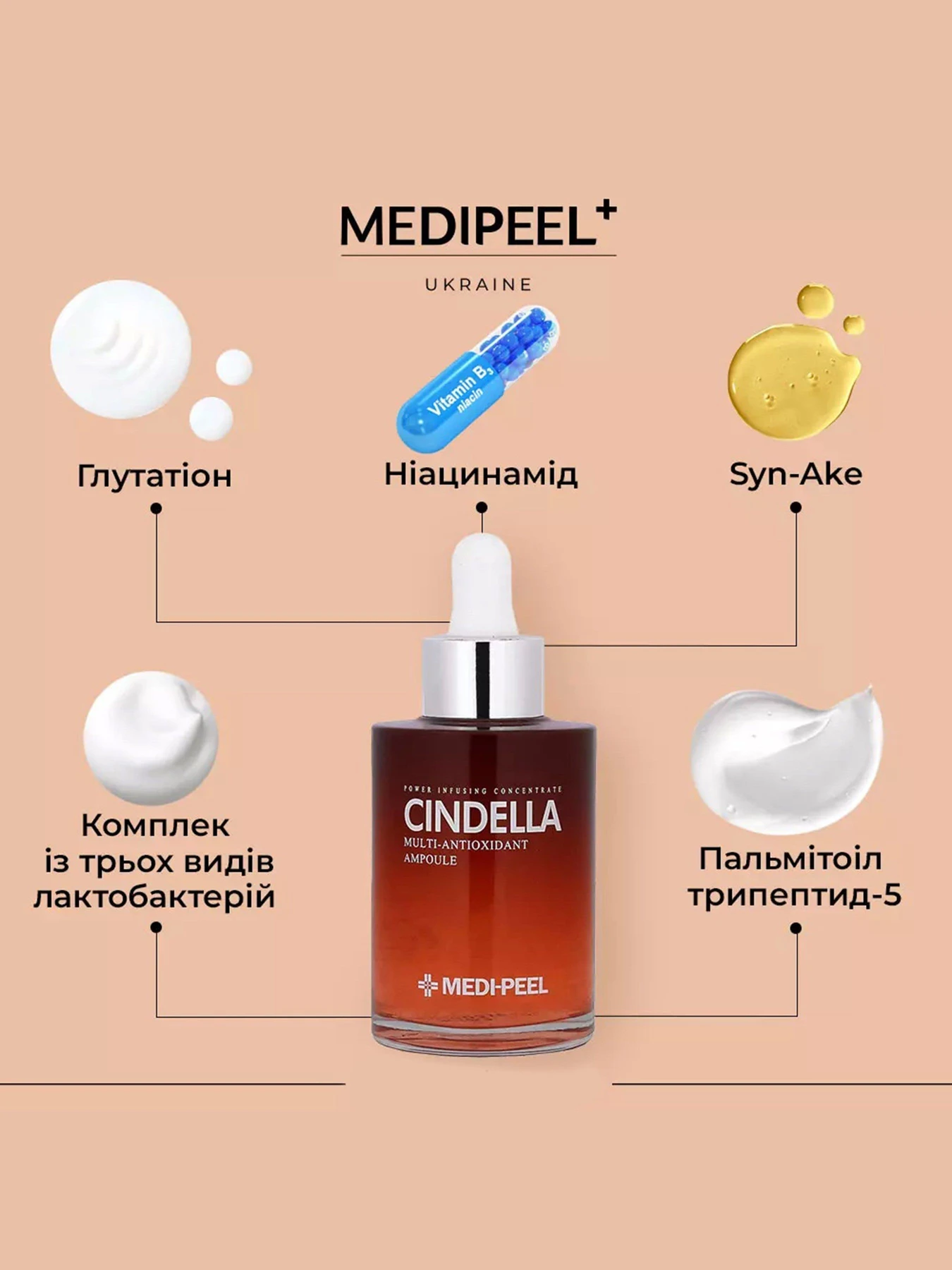 Сироватка антиоксидантна Medi-Peel модель 8809409345024 Сироватка антиоксидантна Medi-Peel модель 8809409345024 Фото
