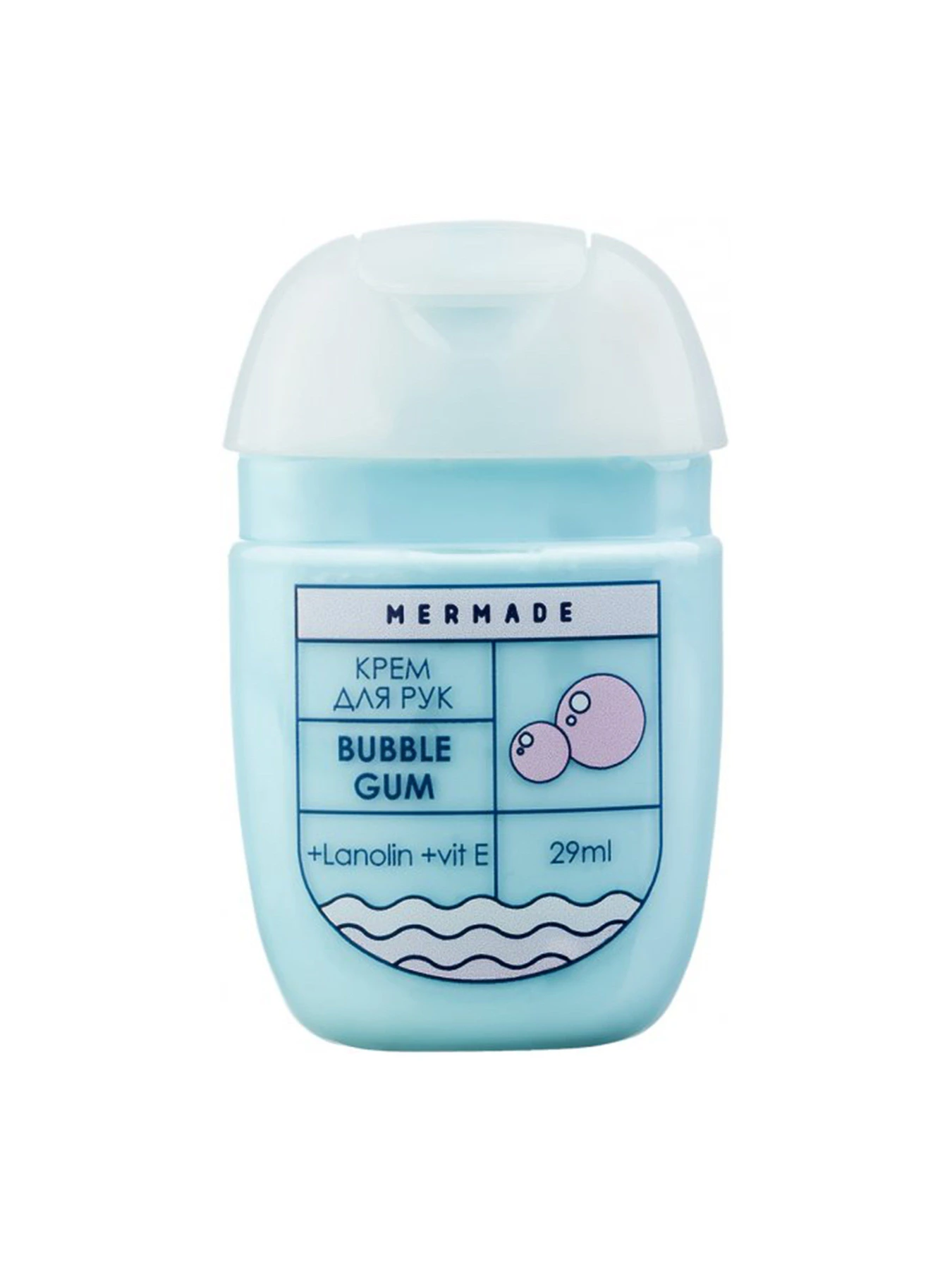 Крем для рук з ланоліном Bubble Gum MERMADE модель 4820241300983 Крем для рук з ланоліном Bubble Gum MERMADE модель 4820241300983 Фото