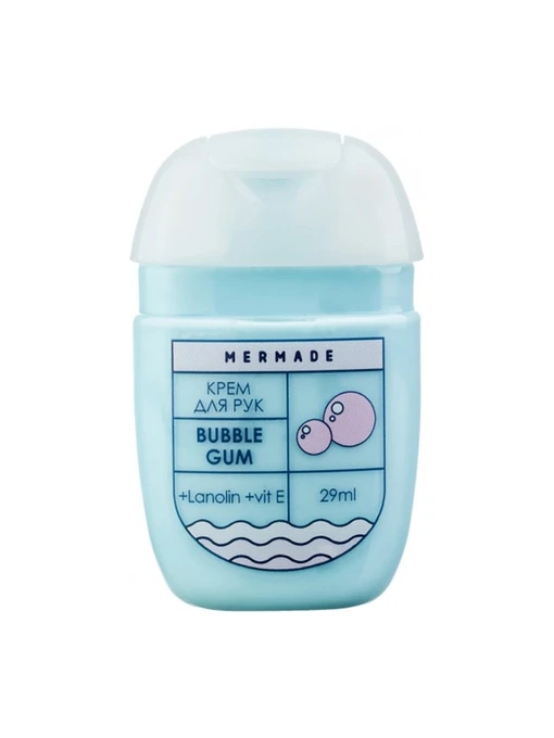 Крем для рук з ланоліном Bubble Gum MERMADE модель 4820241300983 Фото