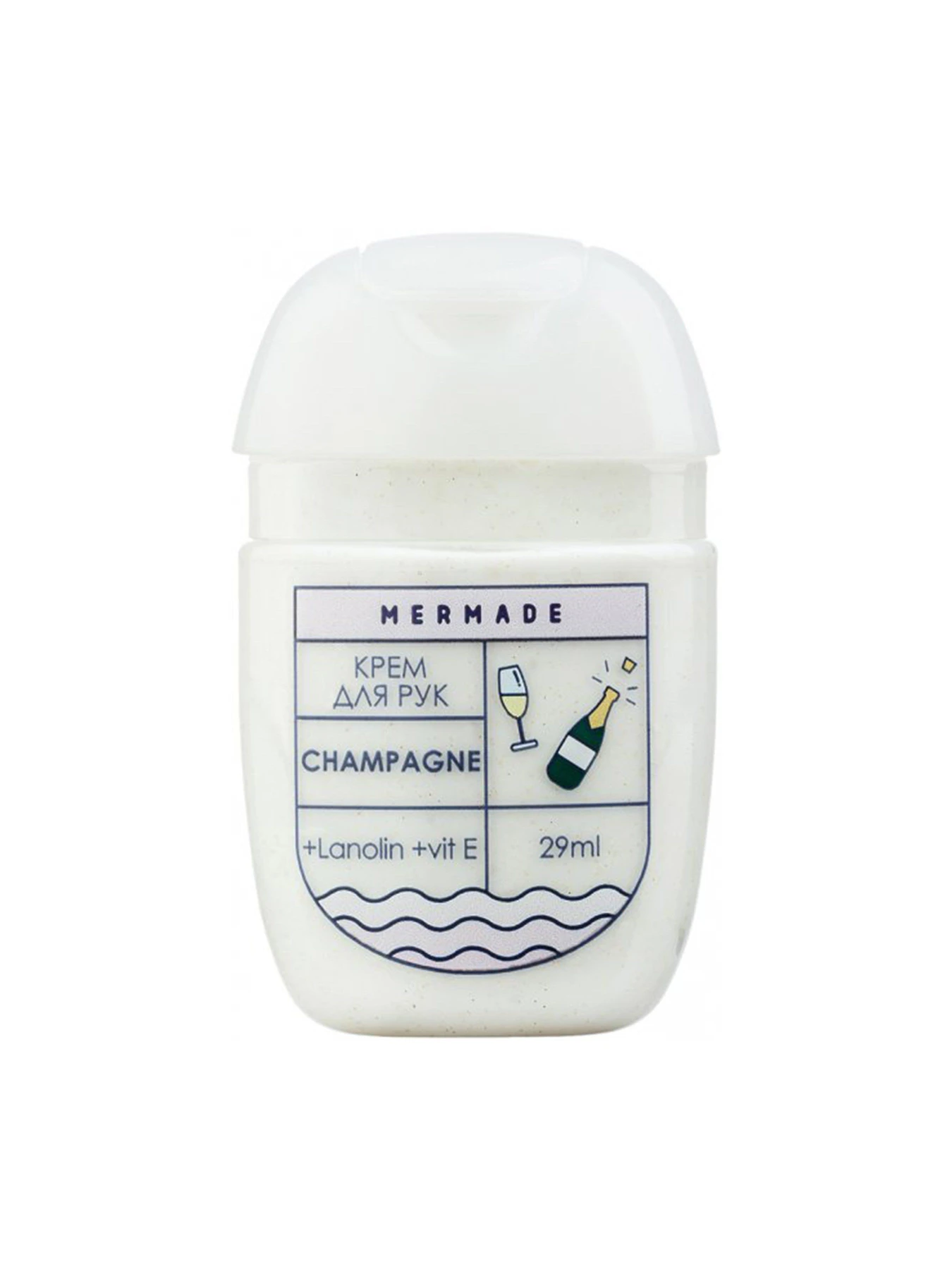 Крем для рук з ланоліном Champagne MERMADE модель 4820241300945 Крем для рук з ланоліном Champagne MERMADE модель 4820241300945 Фото