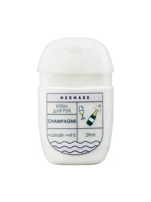 Крем для рук з ланоліном Champagne MERMADE модель 4820241300945 Фото
