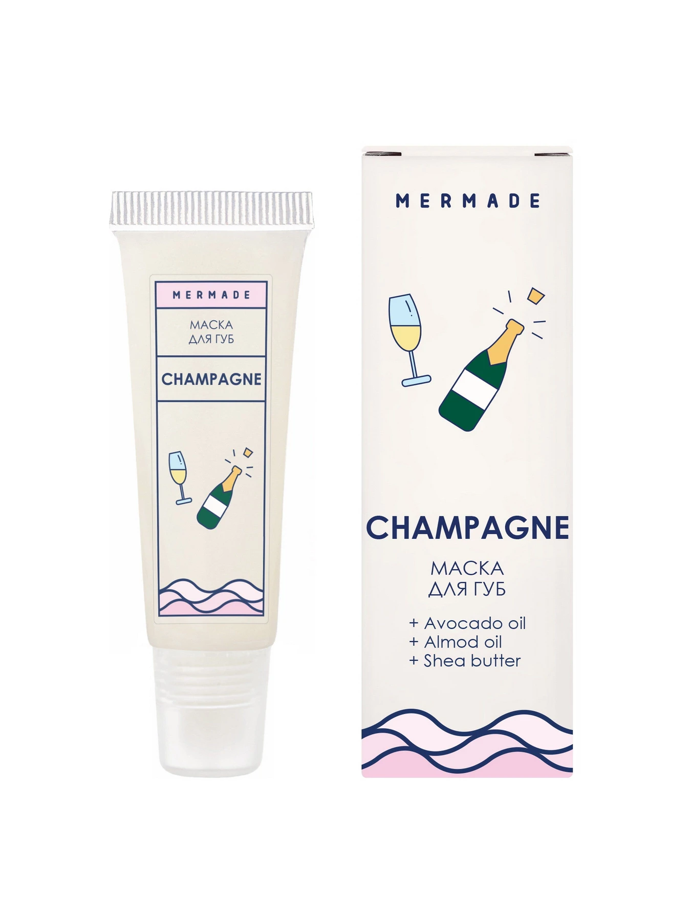 Маска для губ Champagne MERMADE модель 4820241301591 Фото