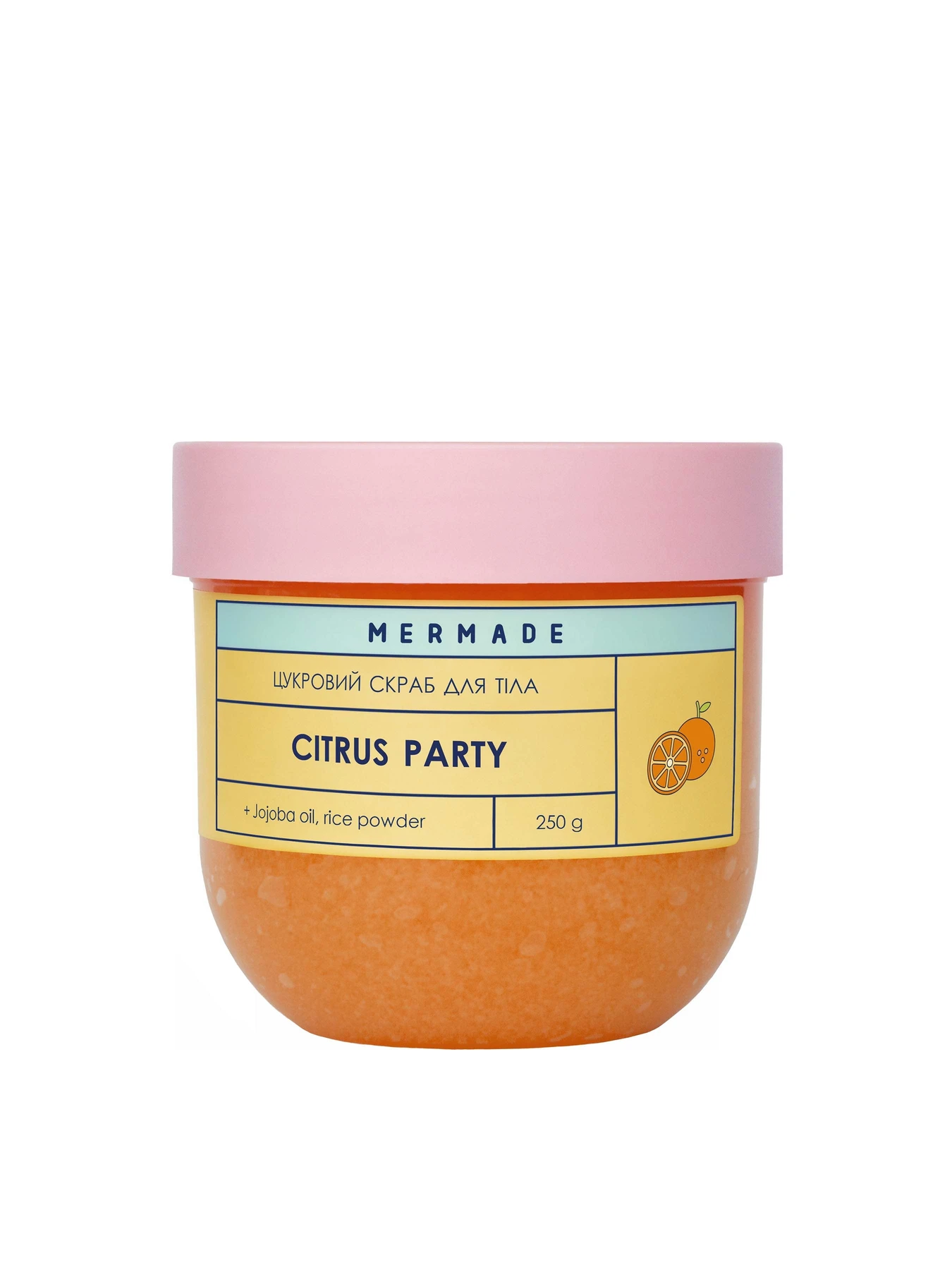 Сахарный скраб для тела Citrus Party MERMADE модель 4820241303755 Фото