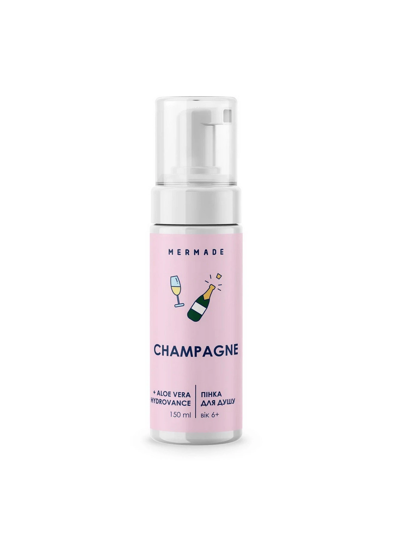Пенка для душа Champagne MERMADE модель 4823122900319 Пенка для душа Champagne MERMADE модель 4823122900319 Фото