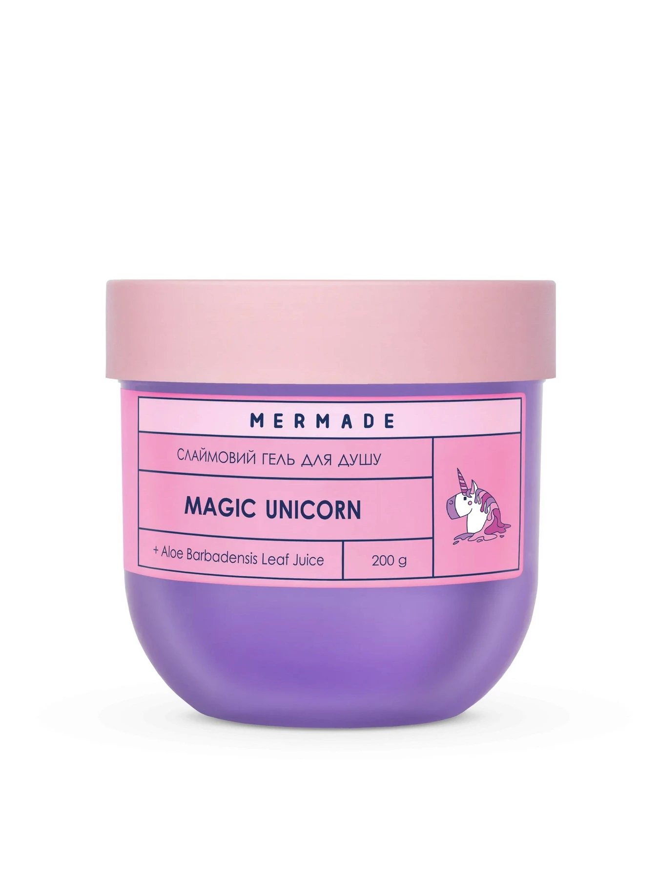 Слаймовый гель для душа Magic Unicorn MERMADE модель 4823122900739 Слаймовый гель для душа Magic Unicorn MERMADE модель 4823122900739 Фото