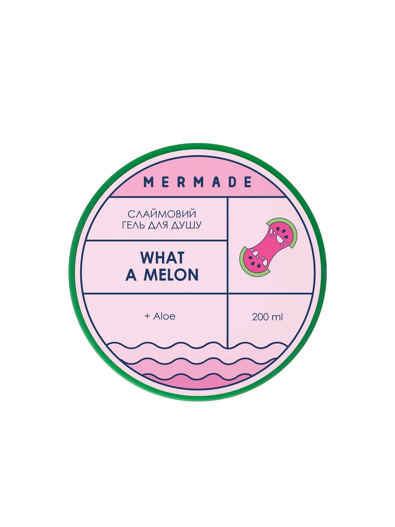 Слаймовый гель для душа What a melon MERMADE модель 4820241302017 Слаймовый гель для душа What a melon MERMADE модель 4820241302017 Фото
