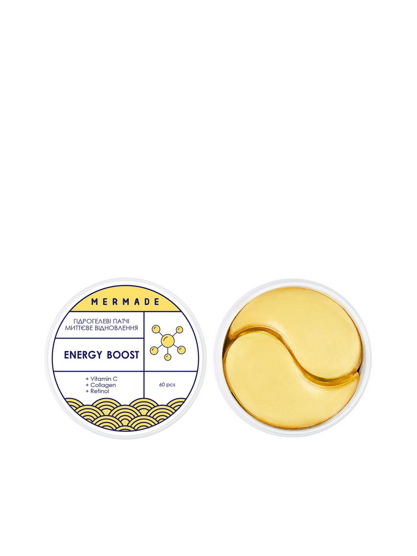 Витаминизированные патчи Energy Boost MERMADE модель 4820241302154 Фото