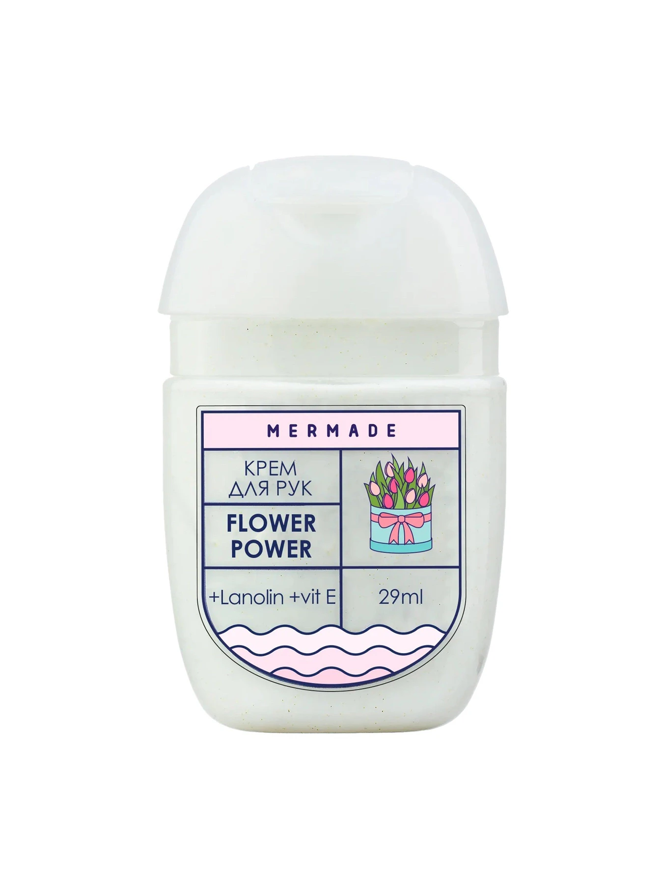 Крем для рук з ланоліном Flower Power MERMADE модель 4820241302420 Крем для рук з ланоліном Flower Power MERMADE модель 4820241302420 Фото