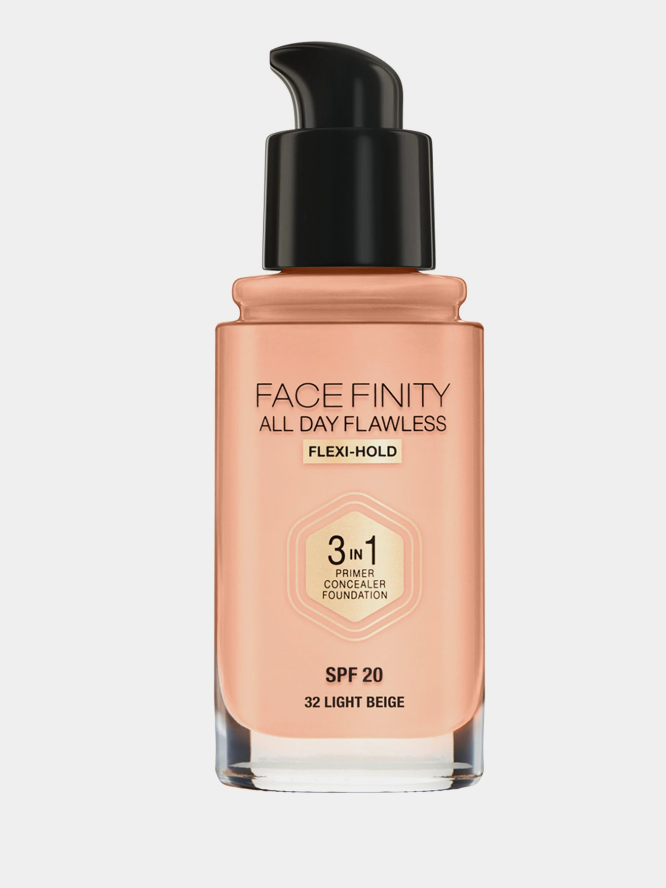 Тональна основа SPF 20 Facefinity All Day Flawless 3-in-1 Foundation MAX FACTOR модель 3614227923256 Тональна основа SPF 20 Facefinity All Day Flawless 3-in-1 Foundation MAX FACTOR модель 3614227923256 Фото