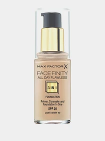 Тональна основа SPF 20 Facefinity All Day Flawless 3-in-1 Foundation MAX FACTOR модель 3614225851575 Фото
