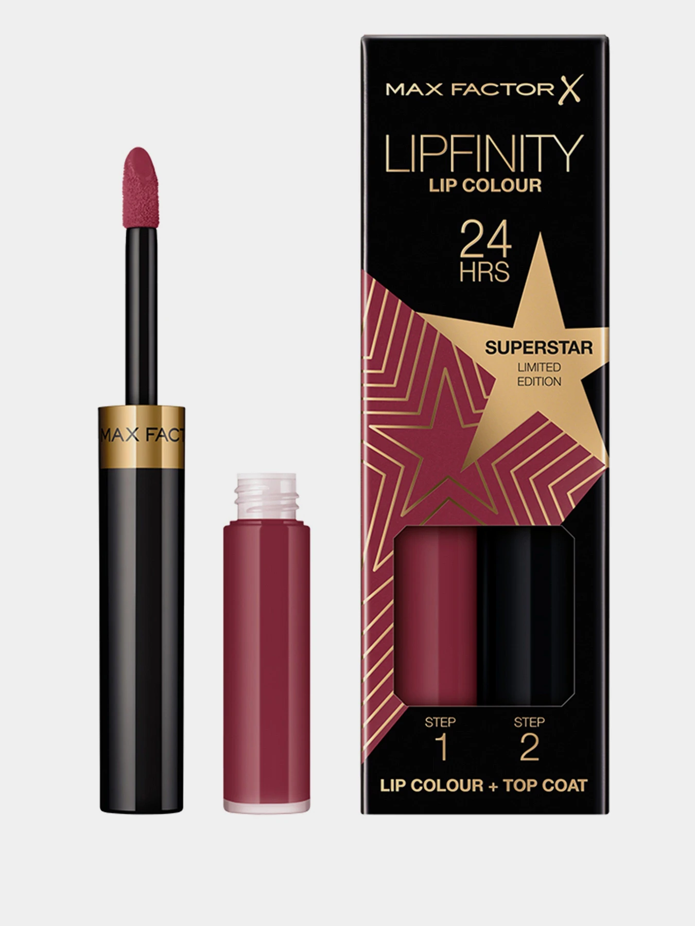 Помада стійка Lipfinity 2 Step MAX FACTOR модель 3614229457780 Помада стійка Lipfinity 2 Step MAX FACTOR модель 3614229457780 Фото