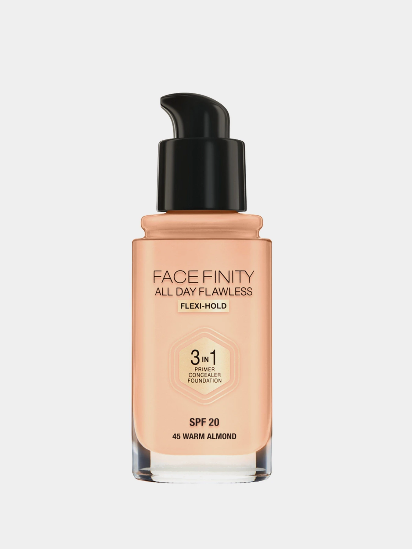Тональна основа SPF 20 Facefinity All Day Flawless 3-in-1 Foundation MAX FACTOR модель 3614225851582 Тональна основа SPF 20 Facefinity All Day Flawless 3-in-1 Foundation MAX FACTOR модель 3614225851582 Фото
