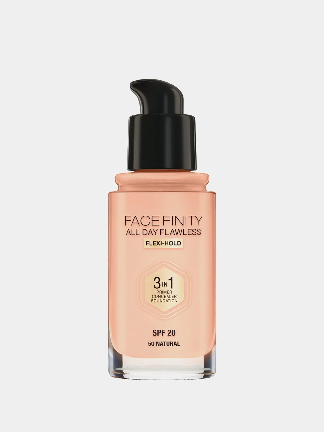 Тональна основа SPF 20 Facefinity All Day Flawless 3-in-1 Foundation MAX FACTOR модель 3614225851612 Тональна основа SPF 20 Facefinity All Day Flawless 3-in-1 Foundation MAX FACTOR модель 3614225851612 Фото