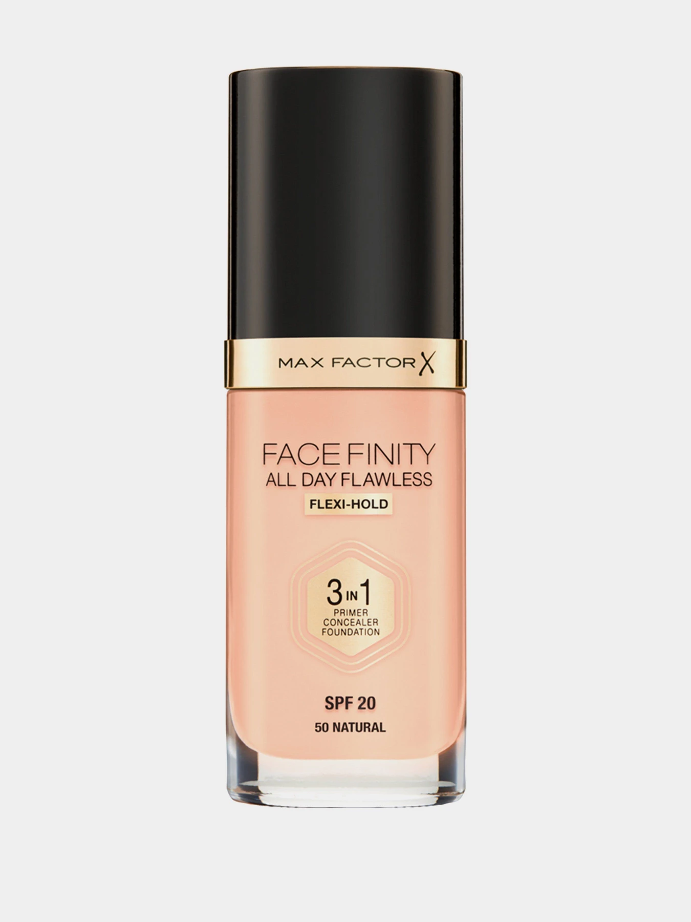 Тональна основа SPF 20 Facefinity All Day Flawless 3-in-1 Foundation MAX FACTOR модель 3614225851612 Тональна основа SPF 20 Facefinity All Day Flawless 3-in-1 Foundation MAX FACTOR модель 3614225851612 Фото