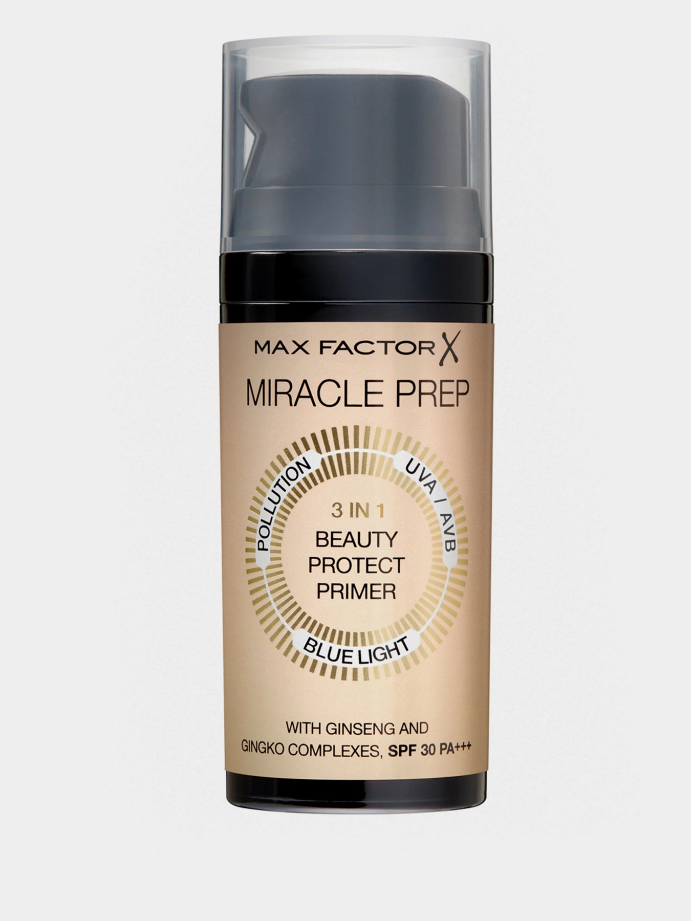Праймер SPF 30 Miracle Prep 3in1 Beauty Protect Primer MAX FACTOR модель 3614227917941 Праймер SPF 30 Miracle Prep 3in1 Beauty Protect Primer MAX FACTOR модель 3614227917941 Фото