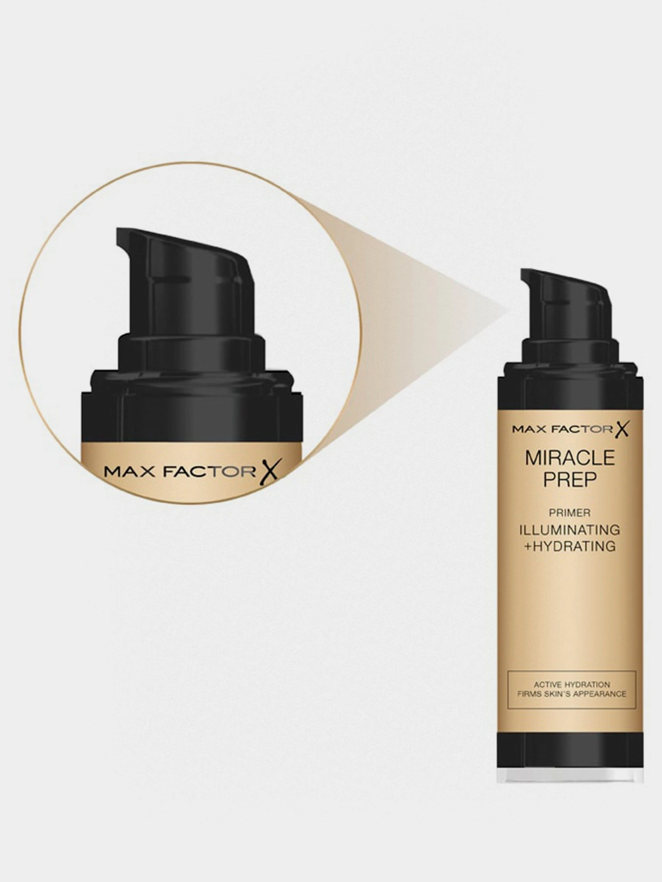 Праймер "активное увлажнение" Miracle Prep Primer Illuminating + Hydratin MAX FACTOR модель 3614226012760 Праймер "активное увлажнение" Miracle Prep Primer Illuminating + Hydratin MAX FACTOR модель 3614226012760 Фото