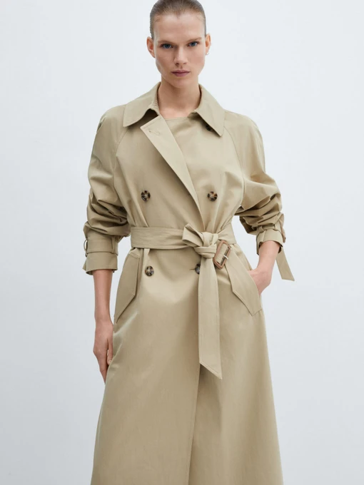 Пальта та плащі MANGO Buterfly модель 67046321_8 Фото