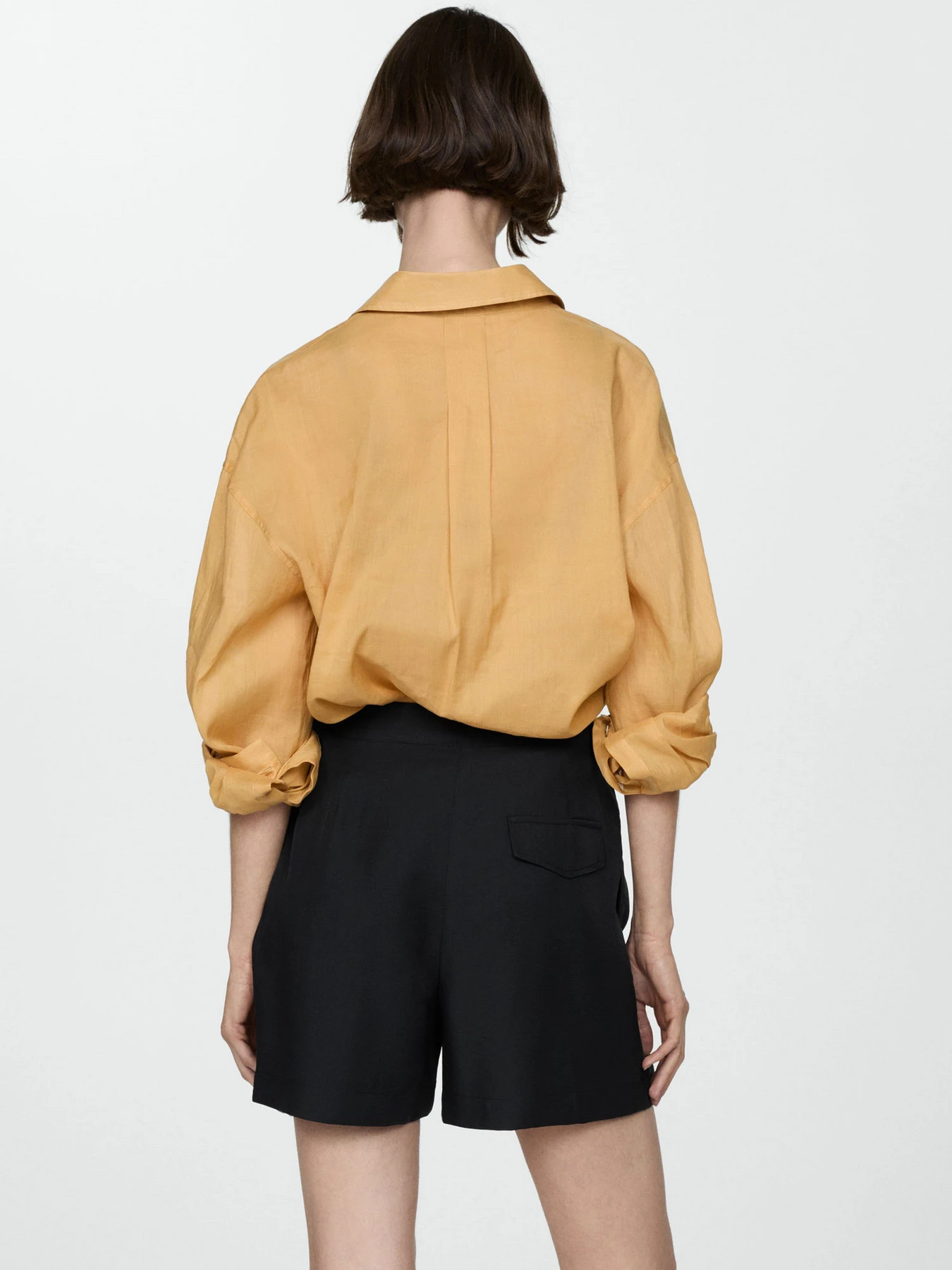 Шорты MANGO PERSEO модель 67067145_99 Шорты MANGO PERSEO модель 67067145_99 Фото