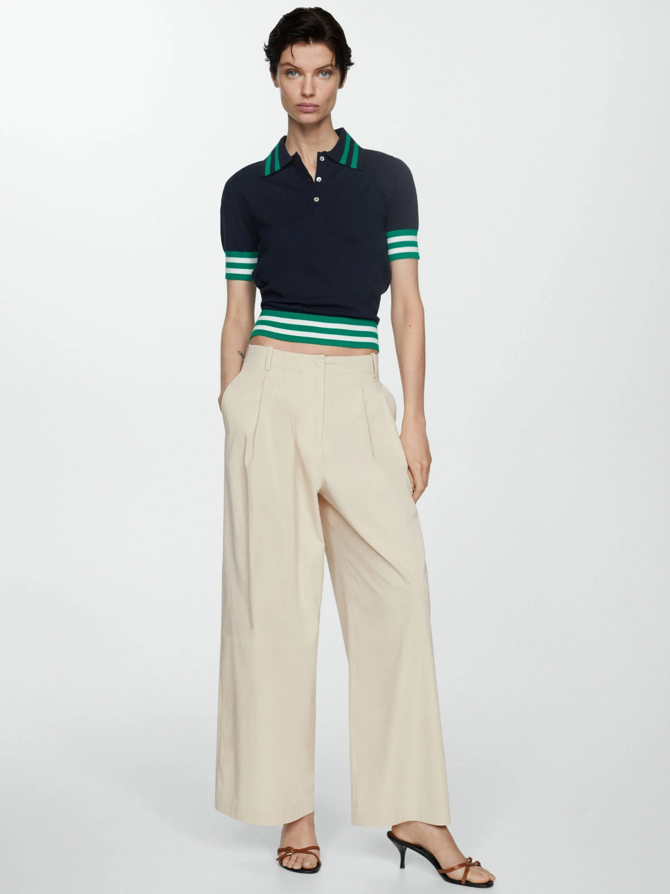 Штани MANGO SILVA модель 67067928_8 Штани MANGO SILVA модель 67067928_8 Фото