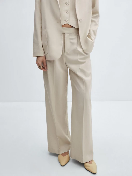 Брюки MANGO ALICANTE модель 67076331_6 Фото