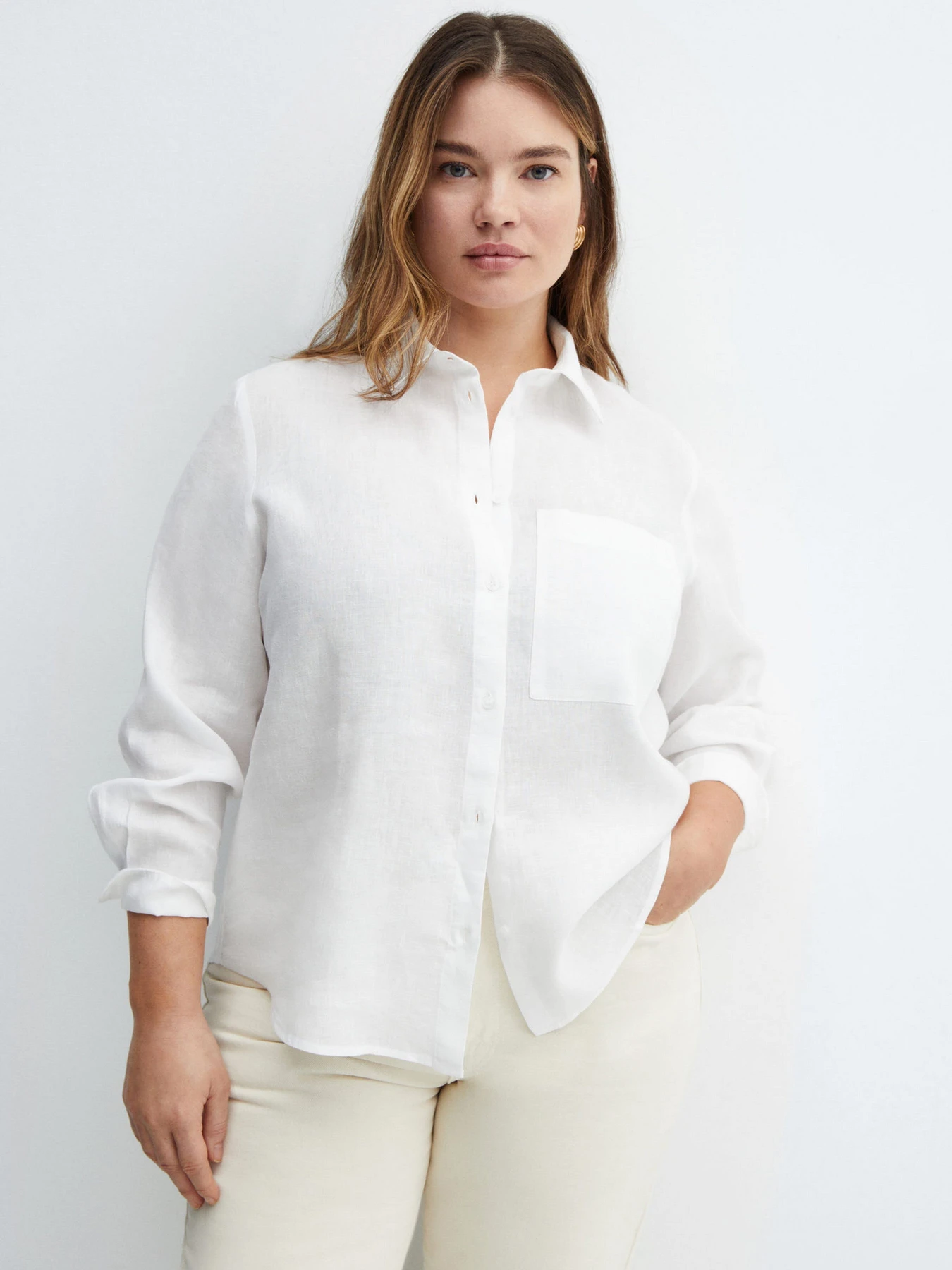 Рубашки MANGO LINO модель 67085722_2 Фото