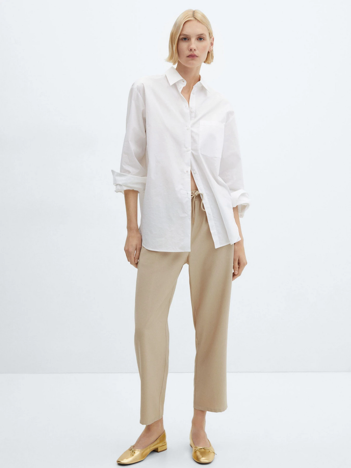 Брюки MANGO FLUIDO модель 67085723_8 Брюки MANGO FLUIDO модель 67085723_8 Фото