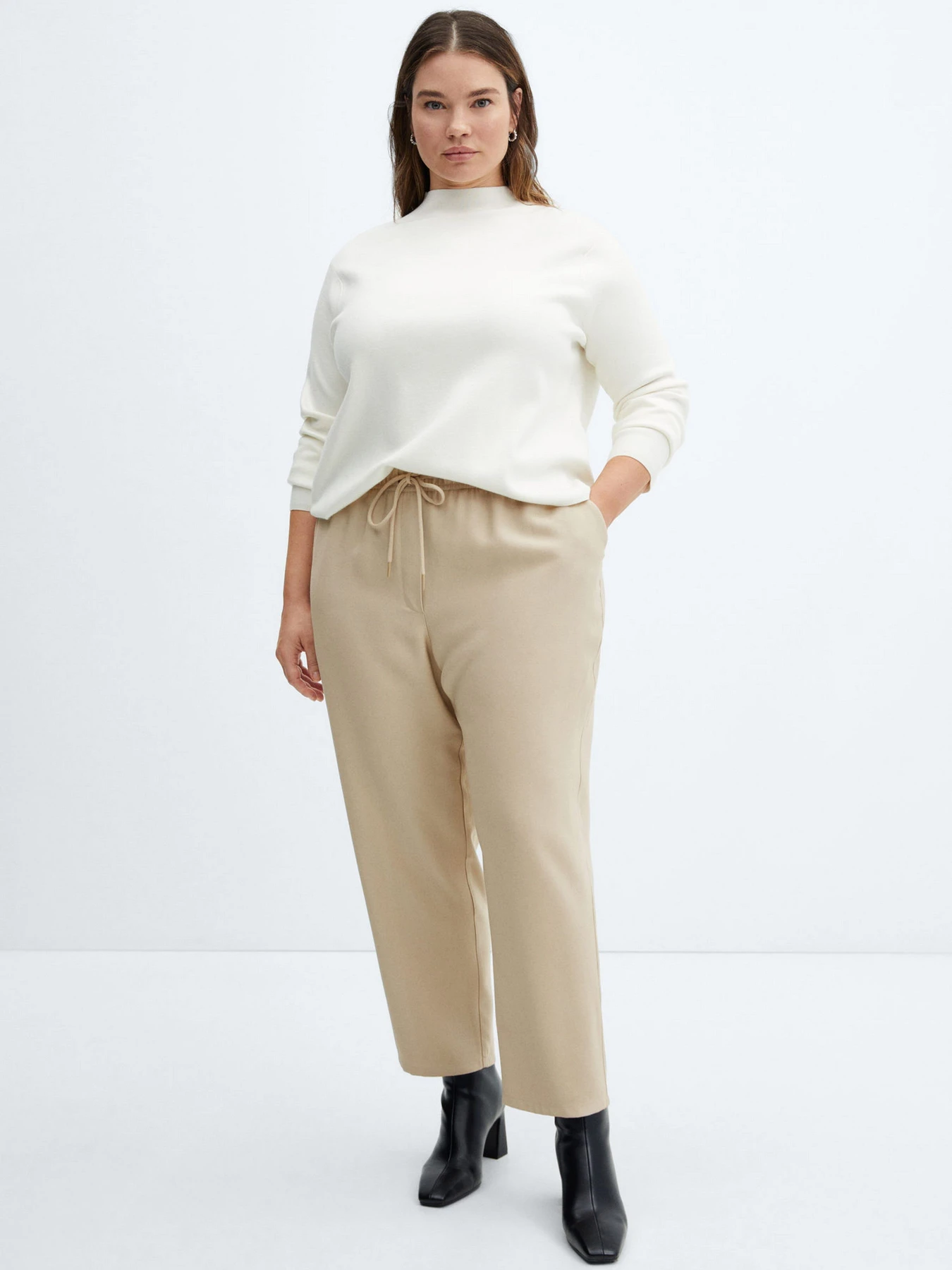 Брюки MANGO FLUIDO модель 67085723_8 Брюки MANGO FLUIDO модель 67085723_8 Фото