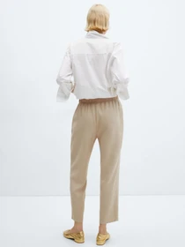 Брюки MANGO FLUIDO модель 67085723_8 Фото