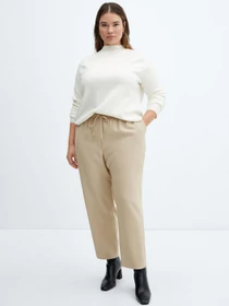 Брюки MANGO FLUIDO модель 67085723_8 Фото