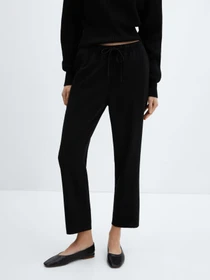 Брюки MANGO FLUIDO модель 67085723_99 Брюки MANGO FLUIDO модель 67085723_99 Фото