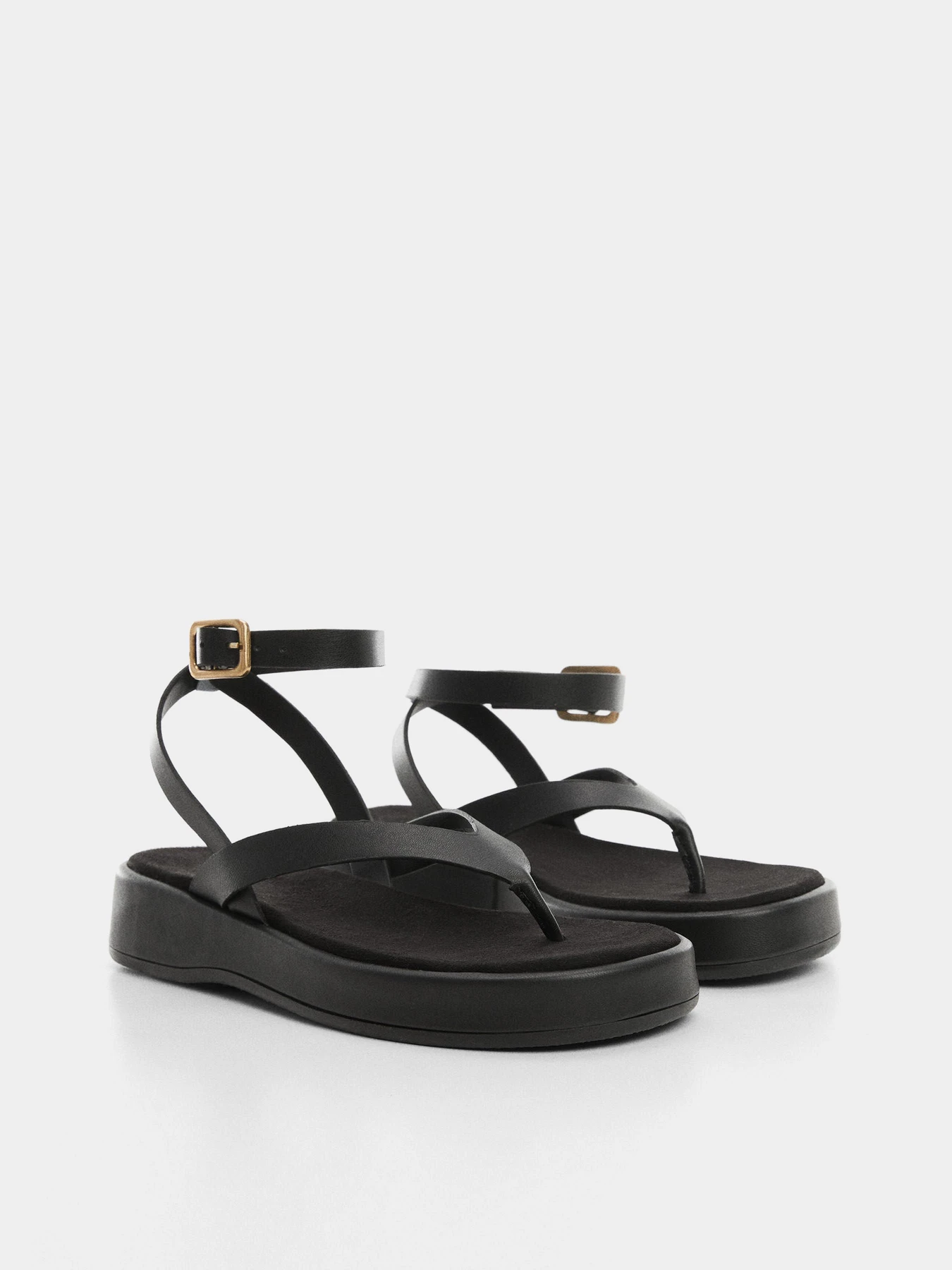 Сандалии MANGO модель 67025747_99 Сандалии MANGO модель 67025747_99 Фото