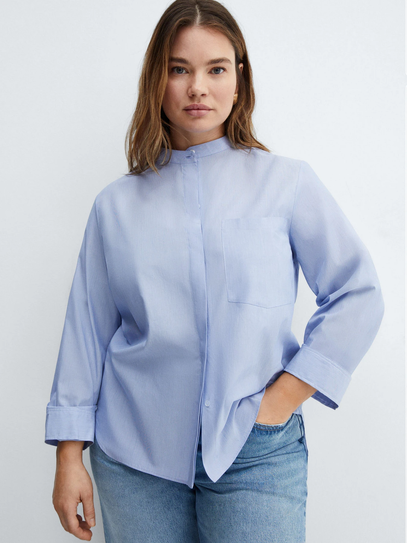 Рубашки MANGO LUCAS модель 67005744_52 Фото