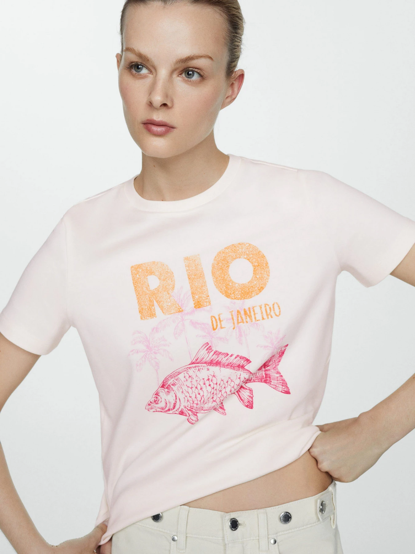 Футболки и поло MANGO RIN модель 67007735_20 Футболки и поло MANGO RIN модель 67007735_20 Фото