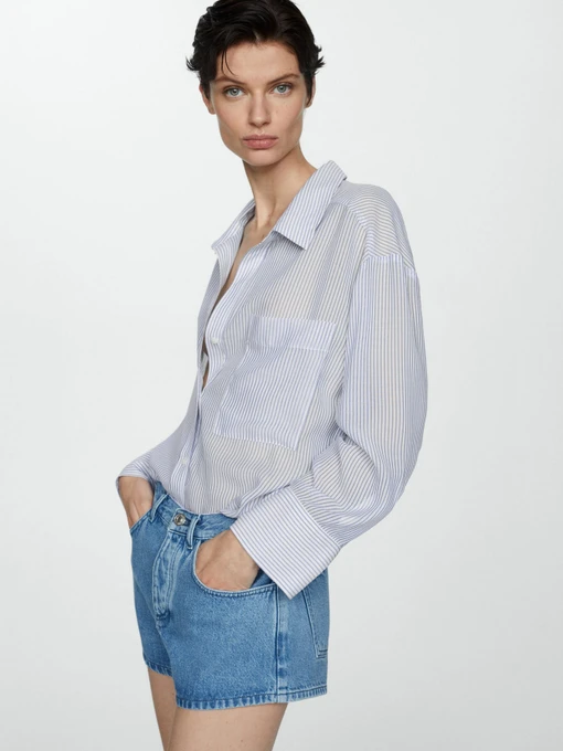 Рубашки MANGO ZARO модель 67027122_50 Фото