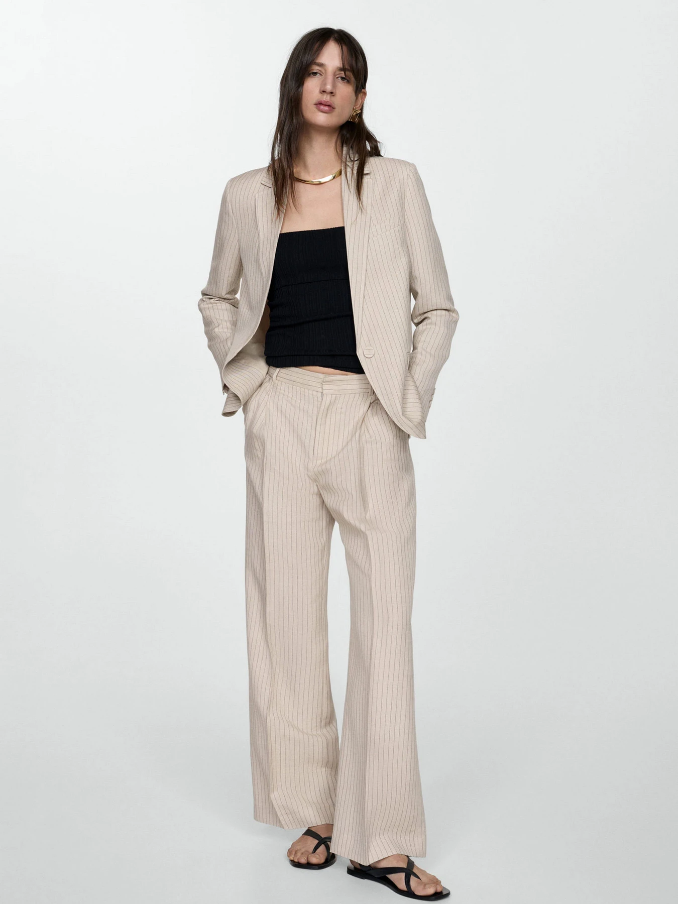 Штани MANGO BRIONES модель 67038275_8 Штани MANGO BRIONES модель 67038275_8 Фото
