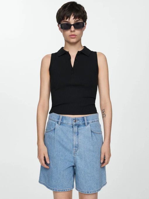 Шорти MANGO MARINA модель 67057130_TM Фото