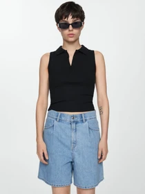 Шорти MANGO MARINA модель 67057130_TM Фото