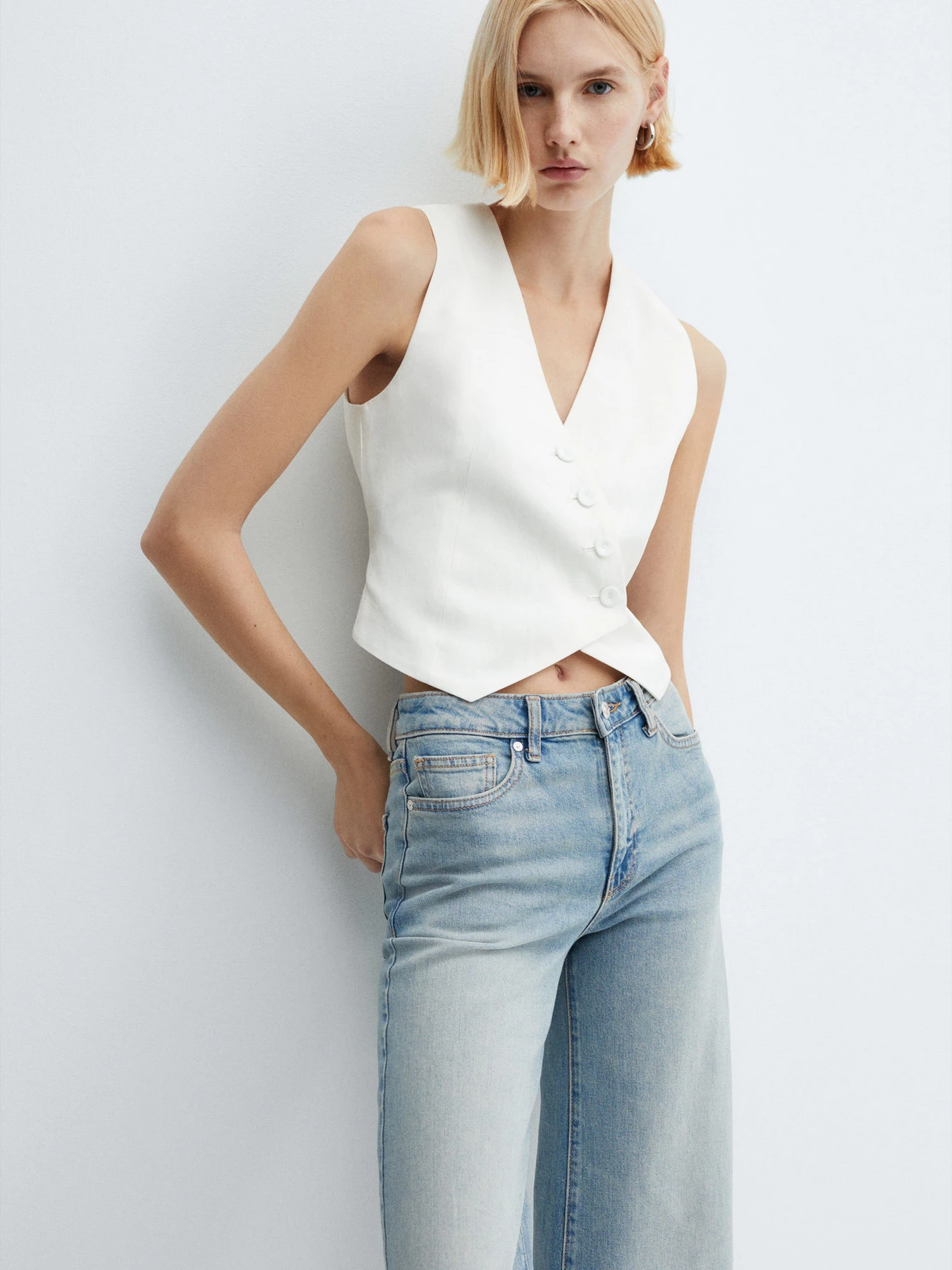 Джинси MANGO SHARON модель 67066329_TC Фото