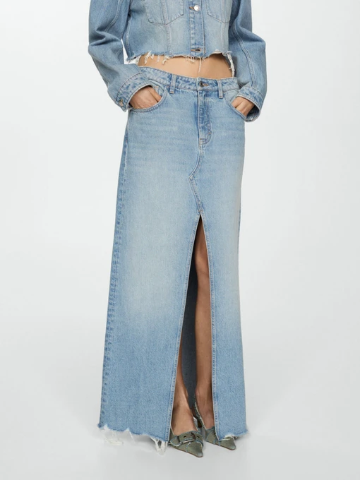 Юбки MANGO AMAIA модель 67067710_TM Фото