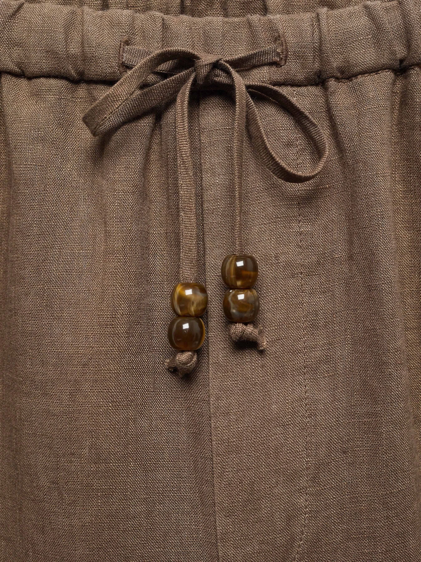 Штани MANGO Linen модель 67075724_34 Фото