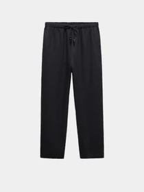 Штани MANGO Linen модель 67075724_99 Фото