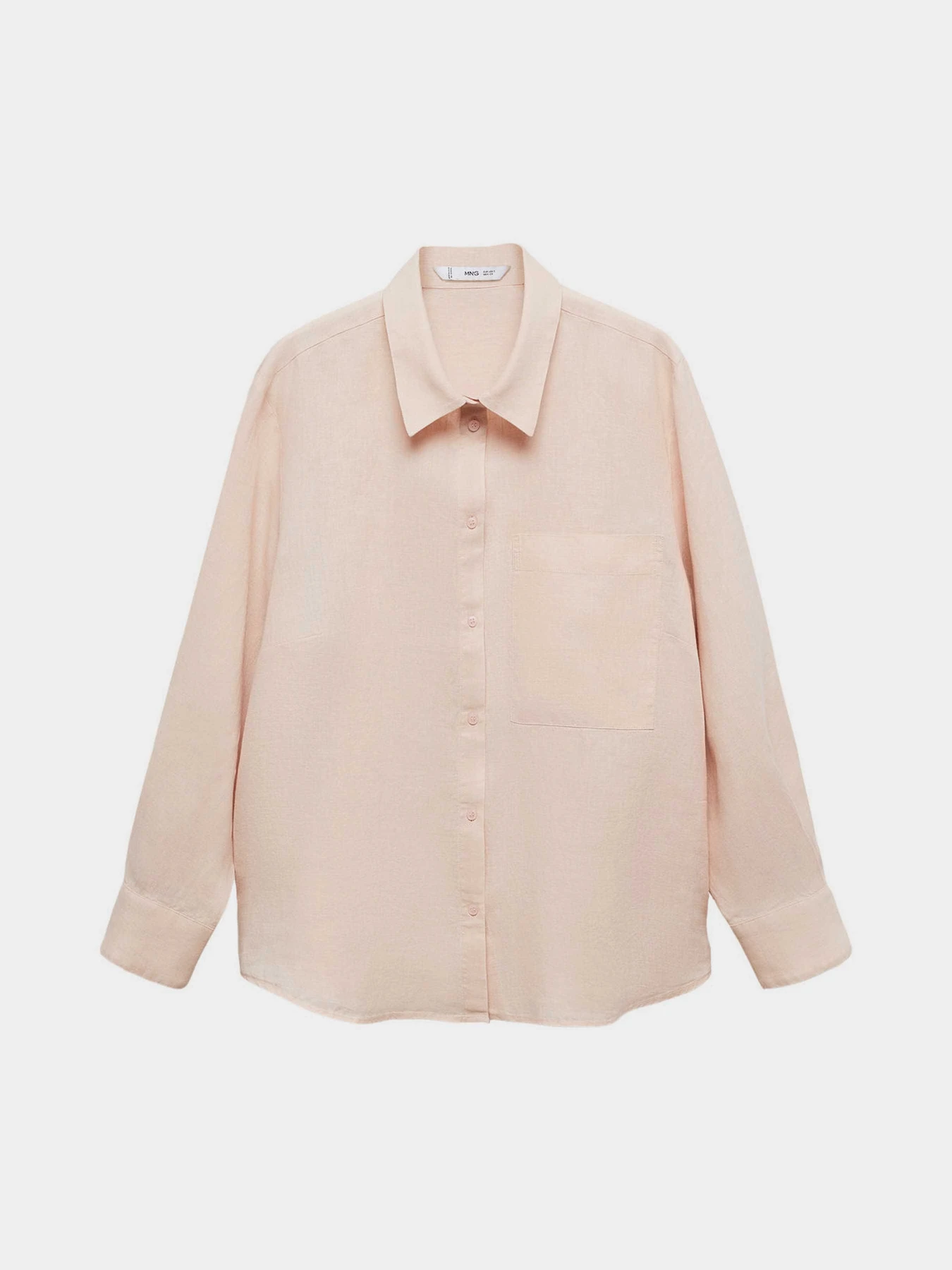 Рубашки MANGO Lino модель 67085722_83 Фото