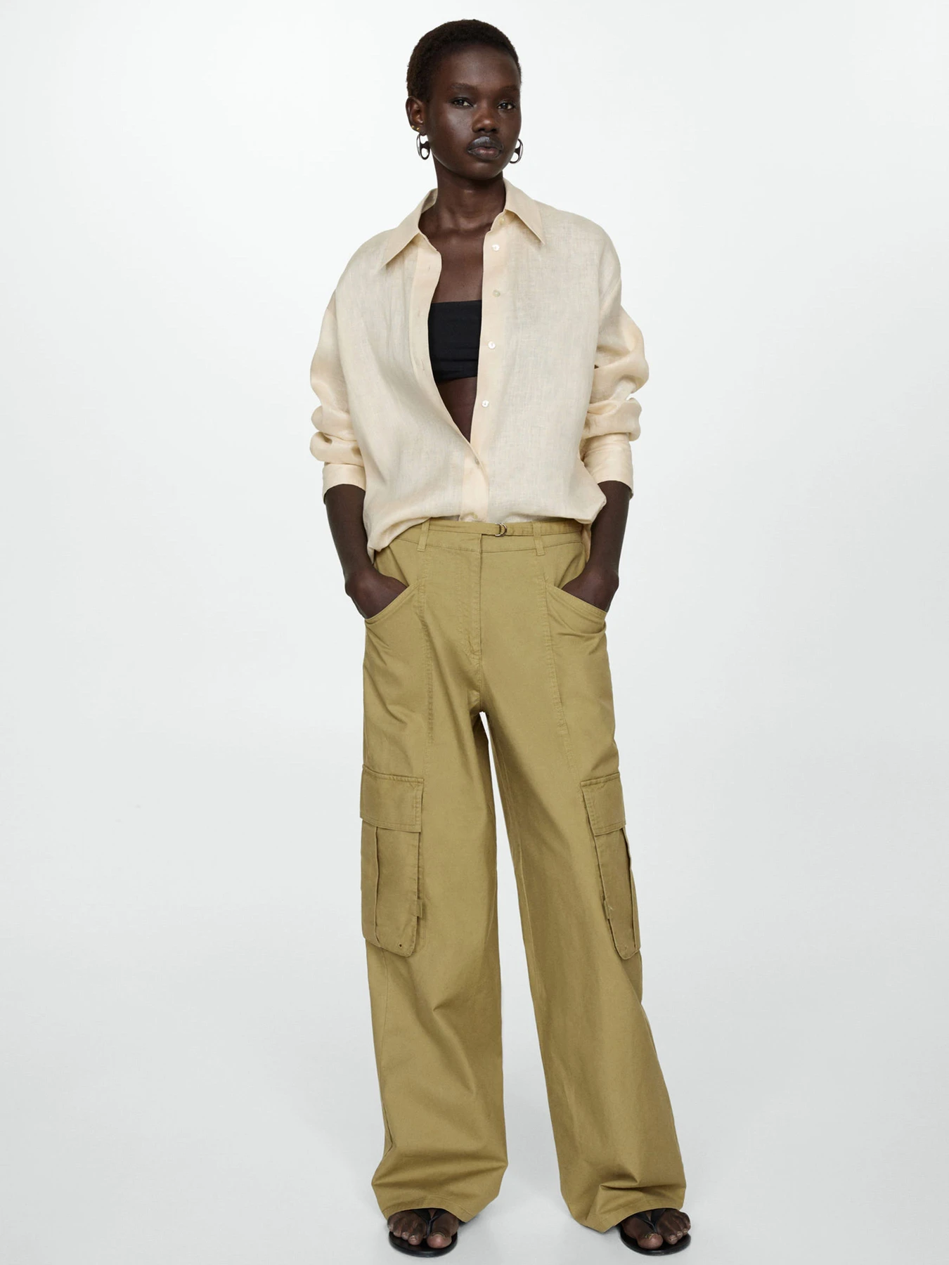 Штани MANGO ANANAS модель 67056324_40 Фото