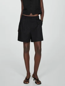 Шорти MANGO MAX модель 67059229_99 Фото