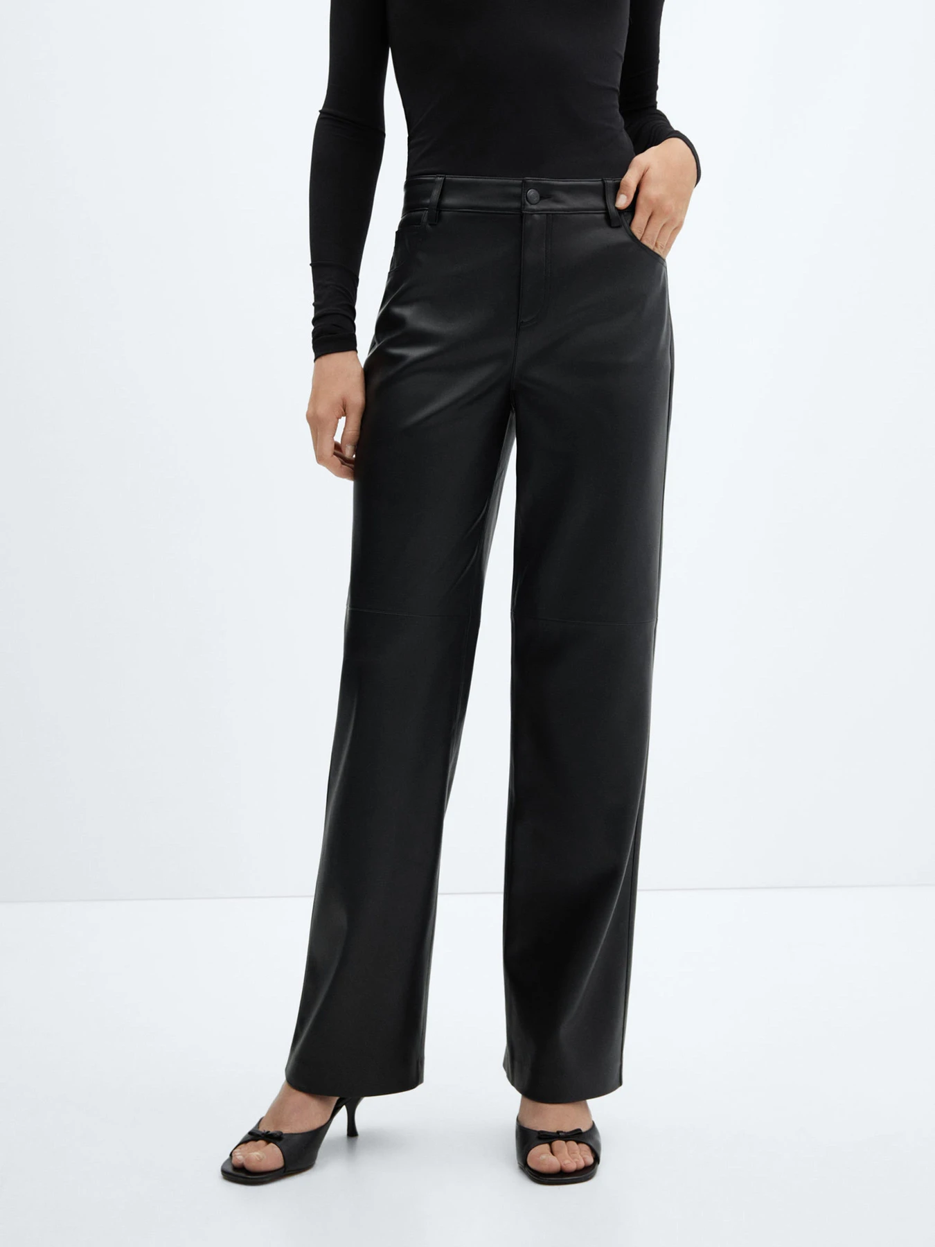 Штани MANGO HIGH модель 67060463_99 Штани MANGO HIGH модель 67060463_99 Фото