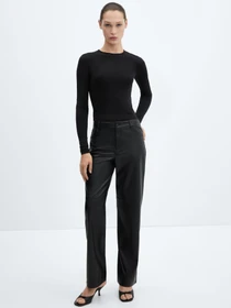 Штани MANGO HIGH модель 67060463_99 Фото