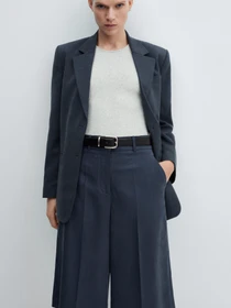 Шорты MANGO BILBAO модель 67066741_59 Фото