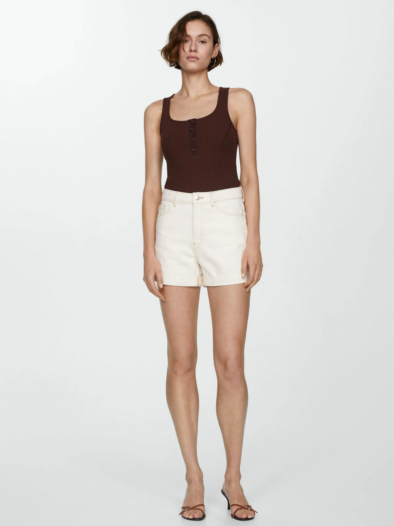 Шорты MANGO MOM80 модель 67067129_5 Шорты MANGO MOM80 модель 67067129_5 Фото