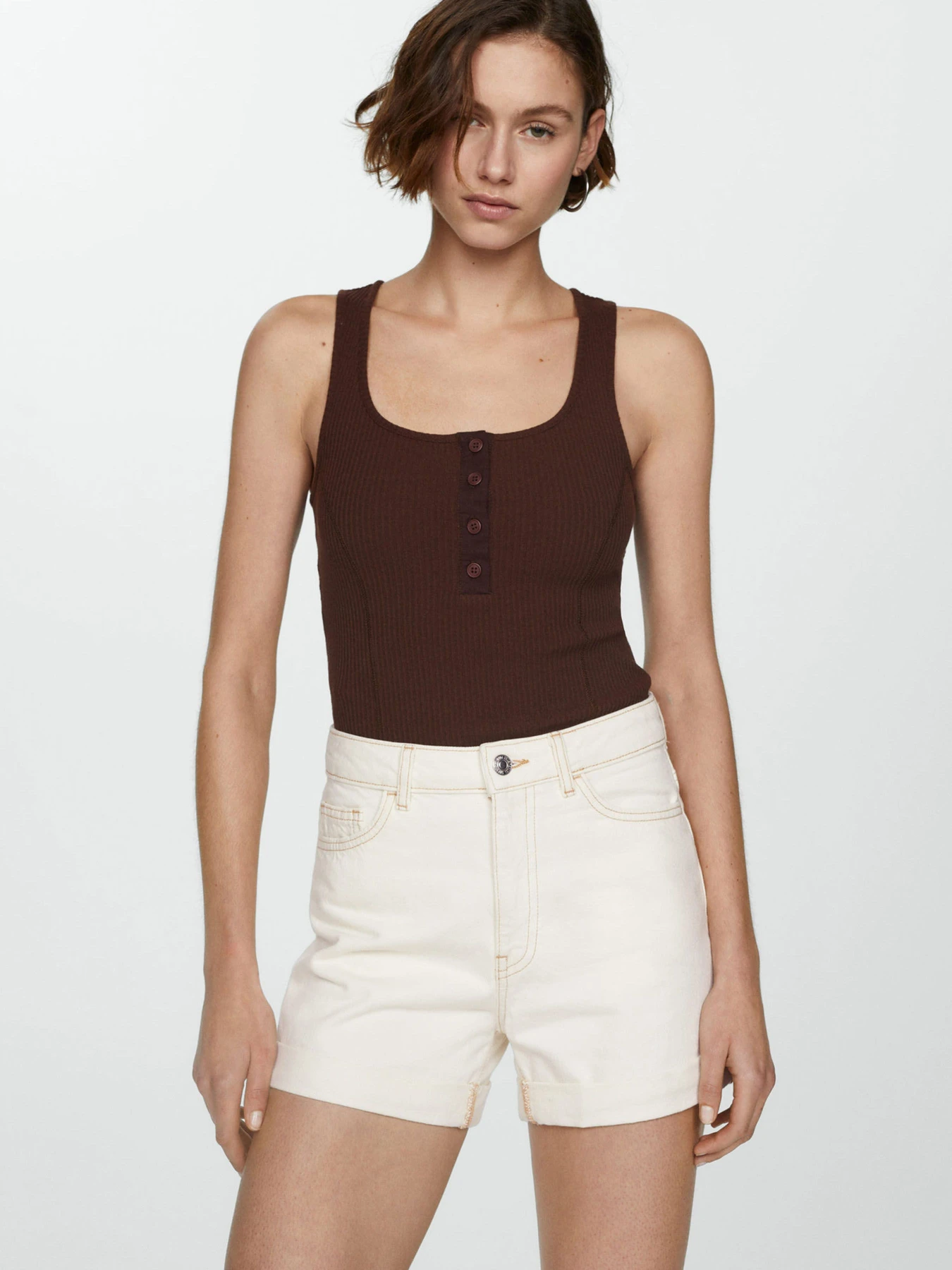Шорты MANGO MOM80 модель 67067129_5 Шорты MANGO MOM80 модель 67067129_5 Фото